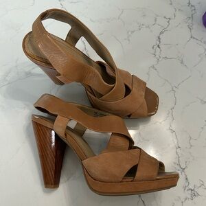 Suede and leather Kenneth Cole reaction sandals